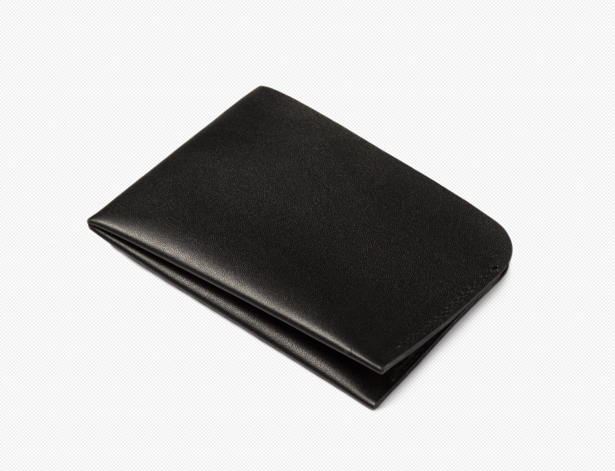 Slim Bifold Wallet (Black)