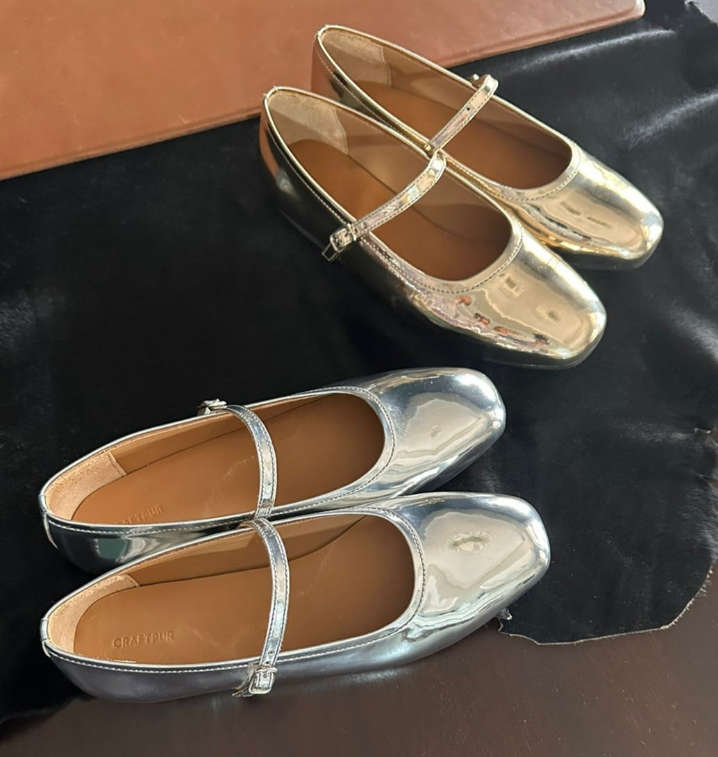 Mary Janes (Golden & Silver)