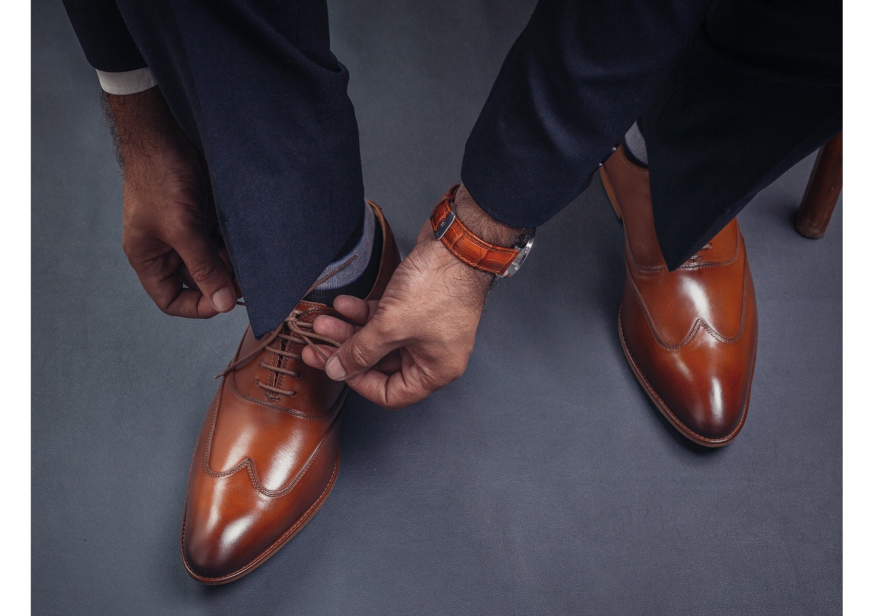 Cynosure Wingtip (Tan)