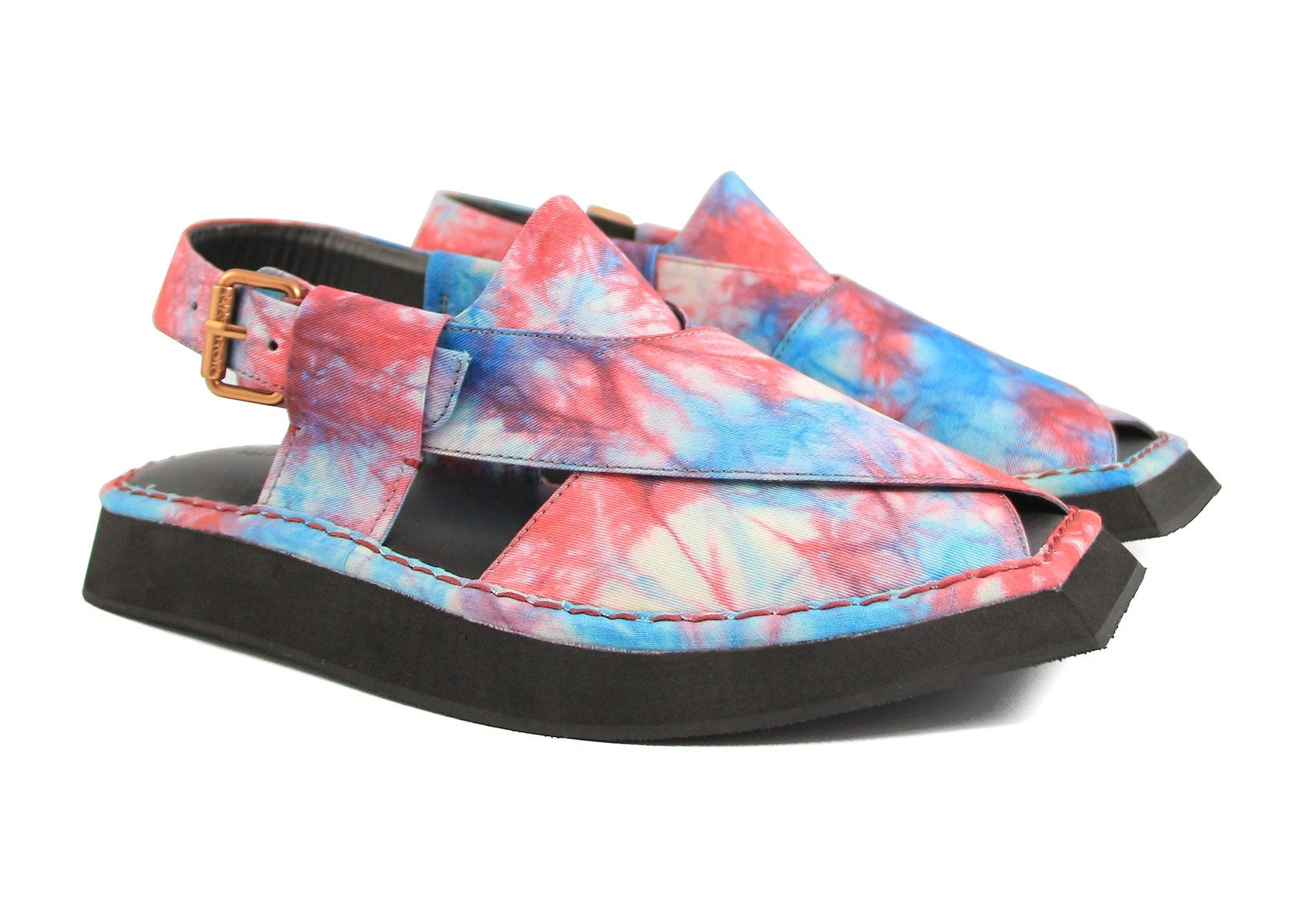 Tie-Dye Sandals