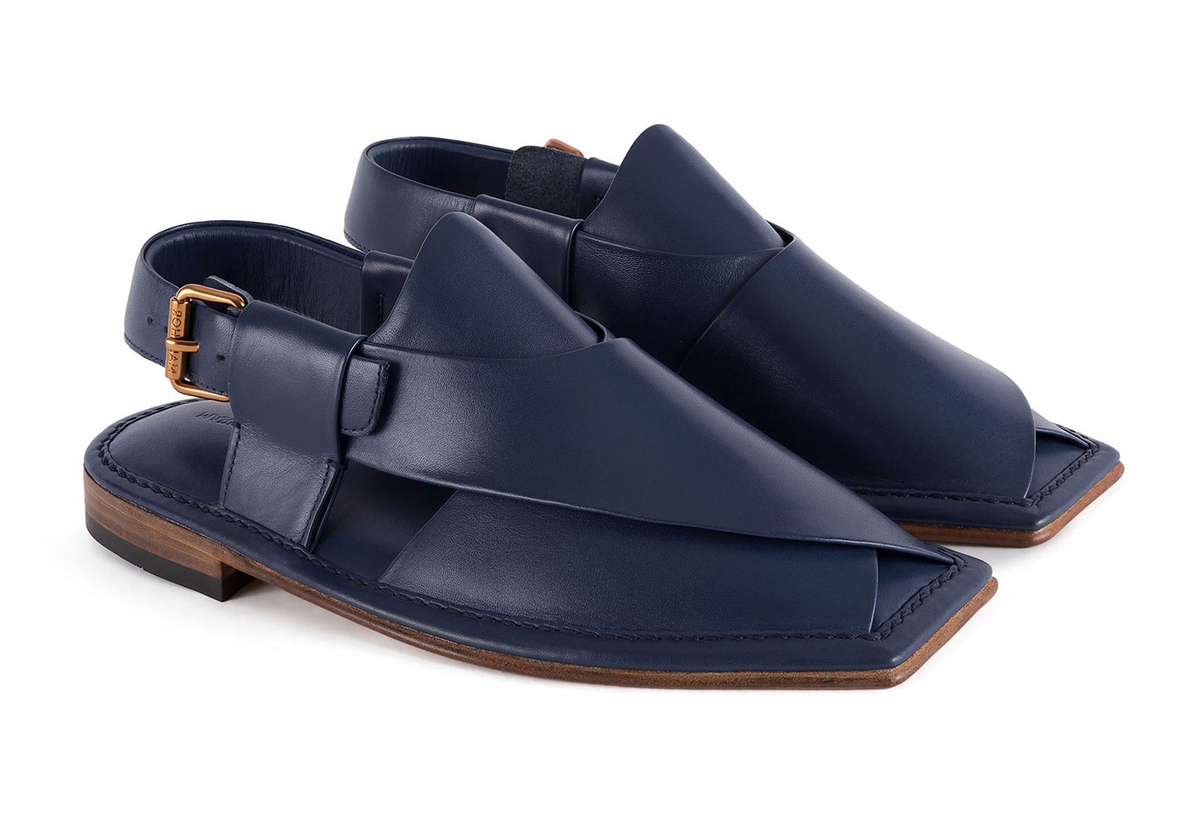 Kaptaan Chappal (Dark Navy)