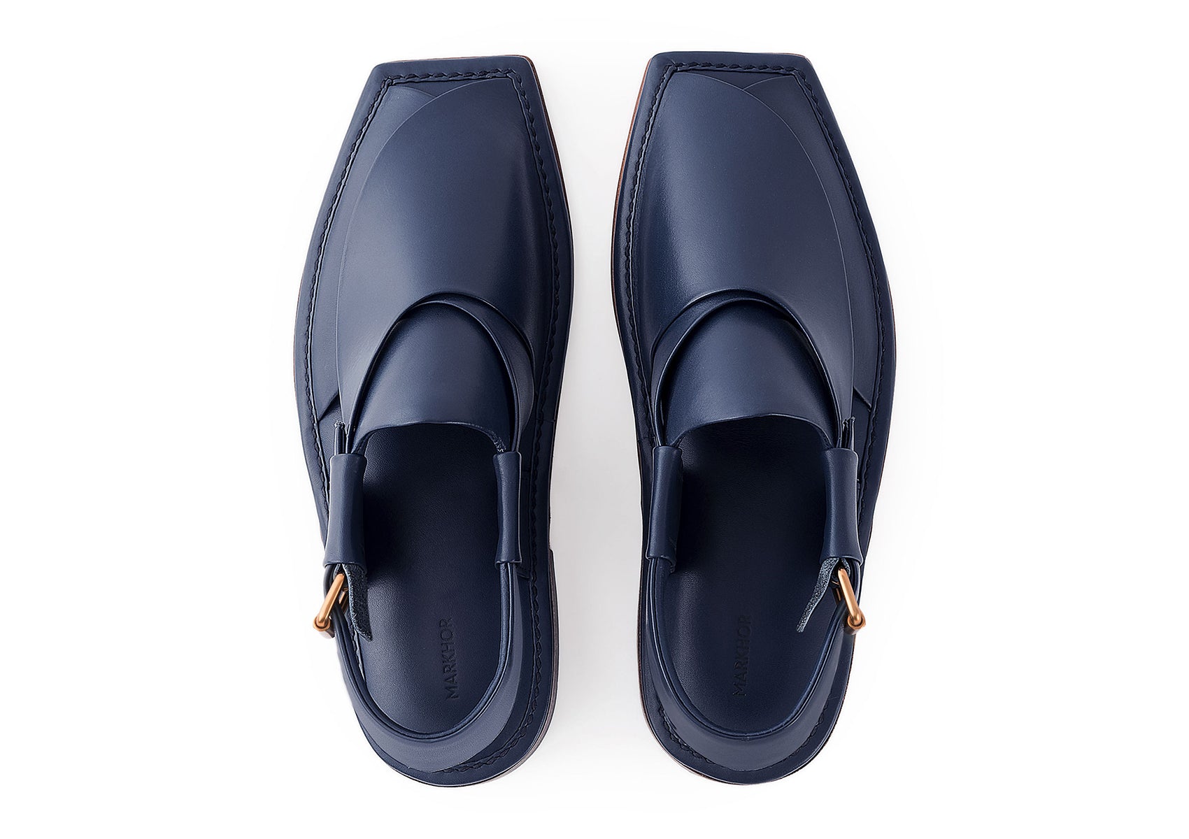 Kaptaan Chappal (Dark Navy)