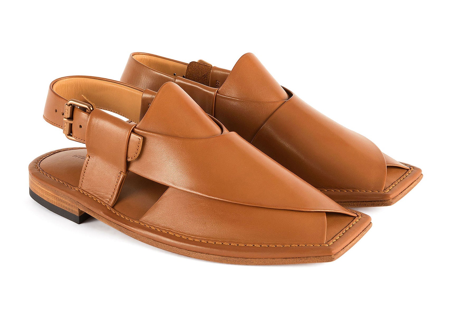 Kaptaan Chappal (Tan)