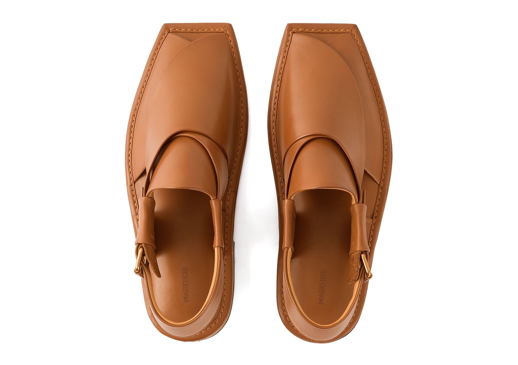 Kaptaan Chappal (Tan)