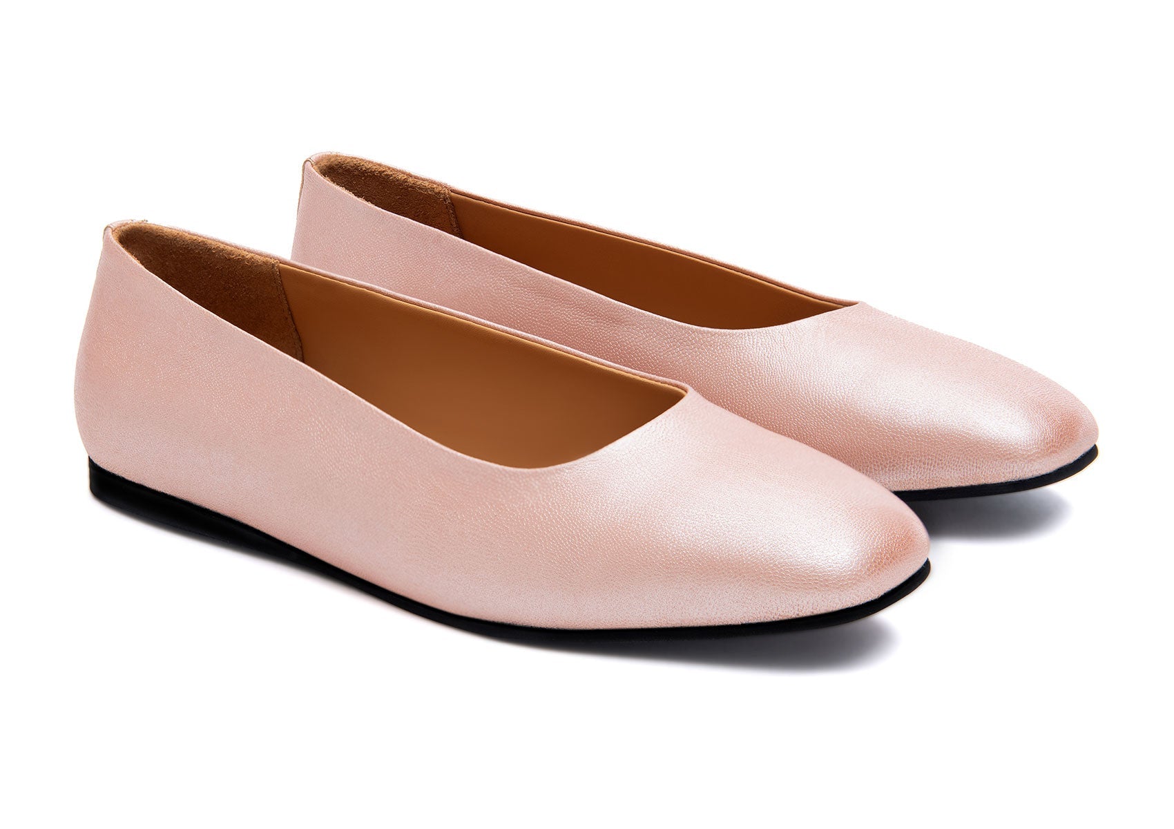 Ballerina Flats (Rose Gold)