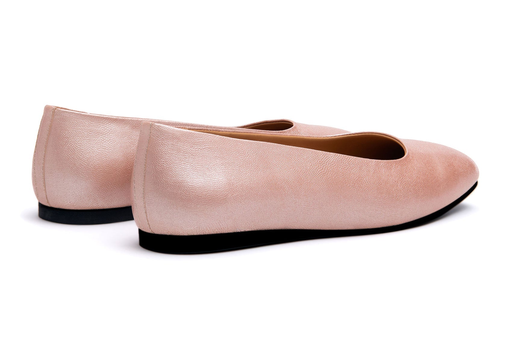 Ballerina Flats (Rose Gold)