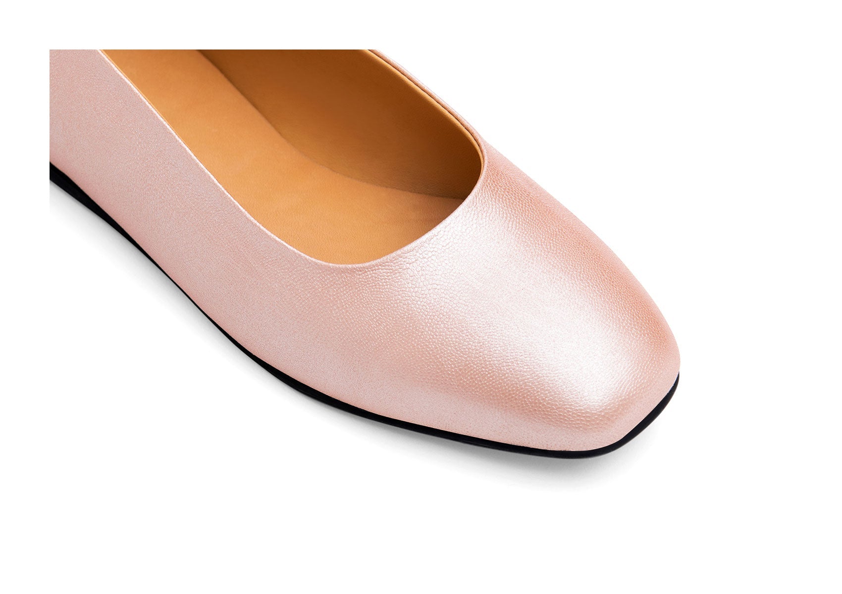 Ballerina Flats (Rose Gold)