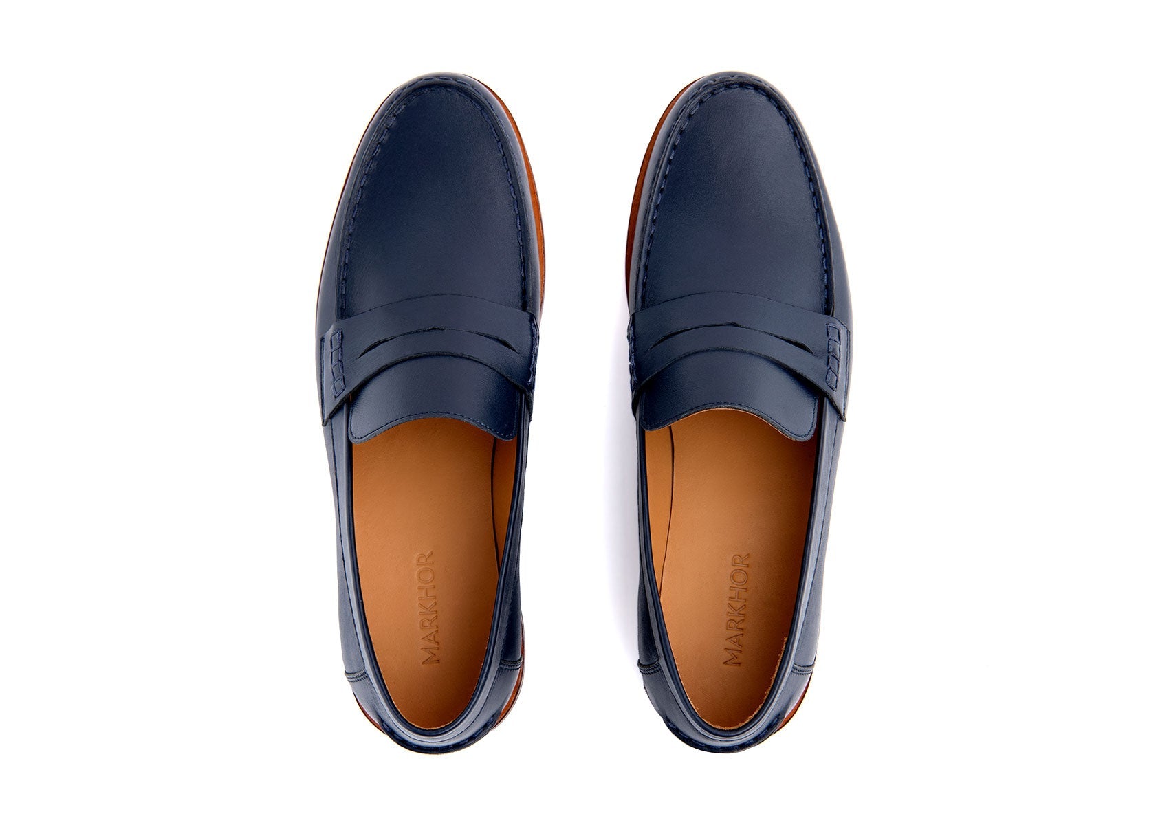 Dark Navy Moccasin