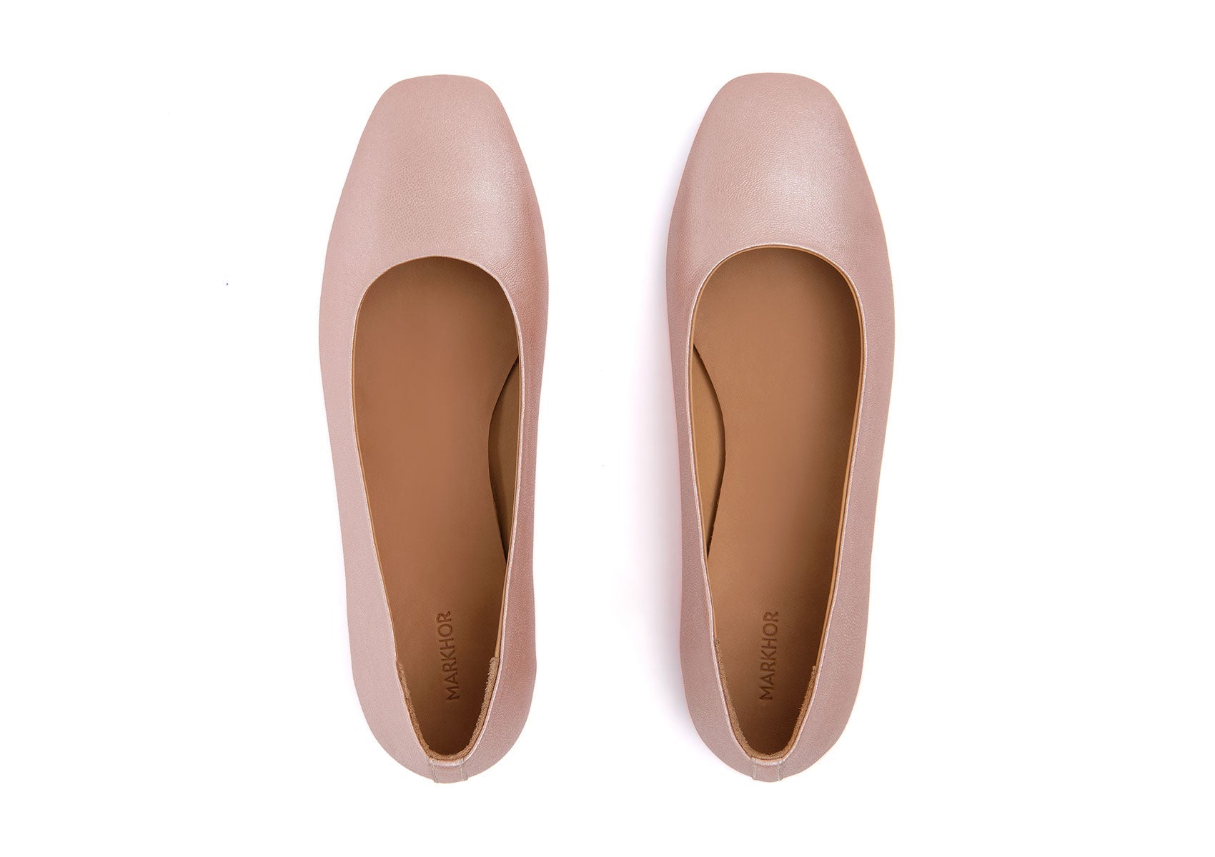 Ballerina Flats (Rose Gold)