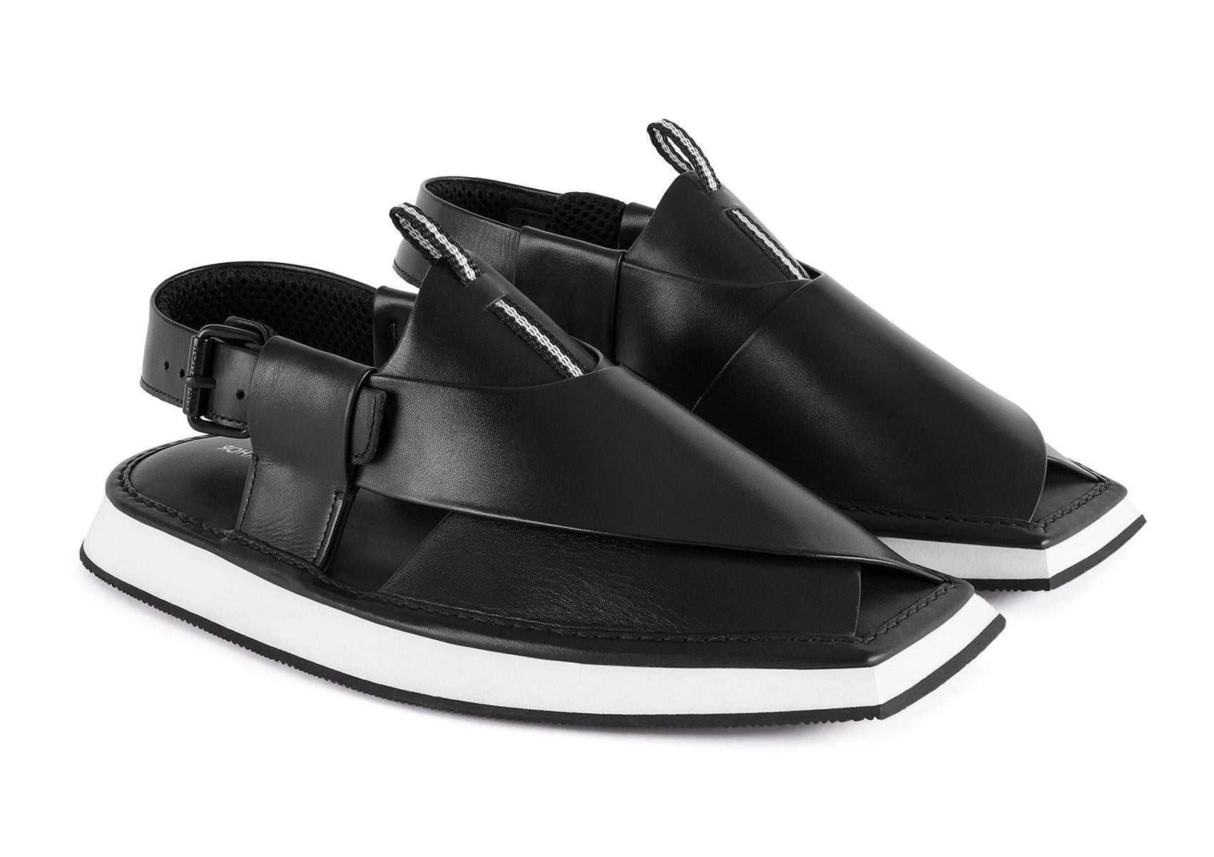 Craftpur Chappal (Black)