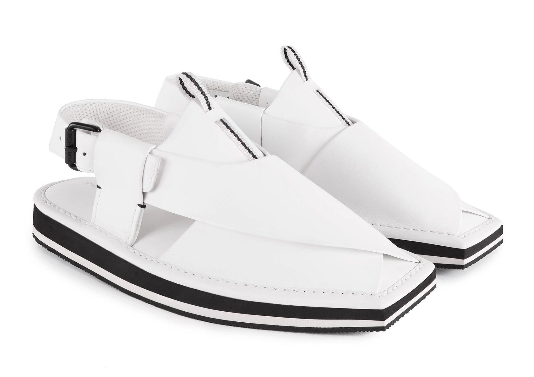 Craftpur Chappal (White)
