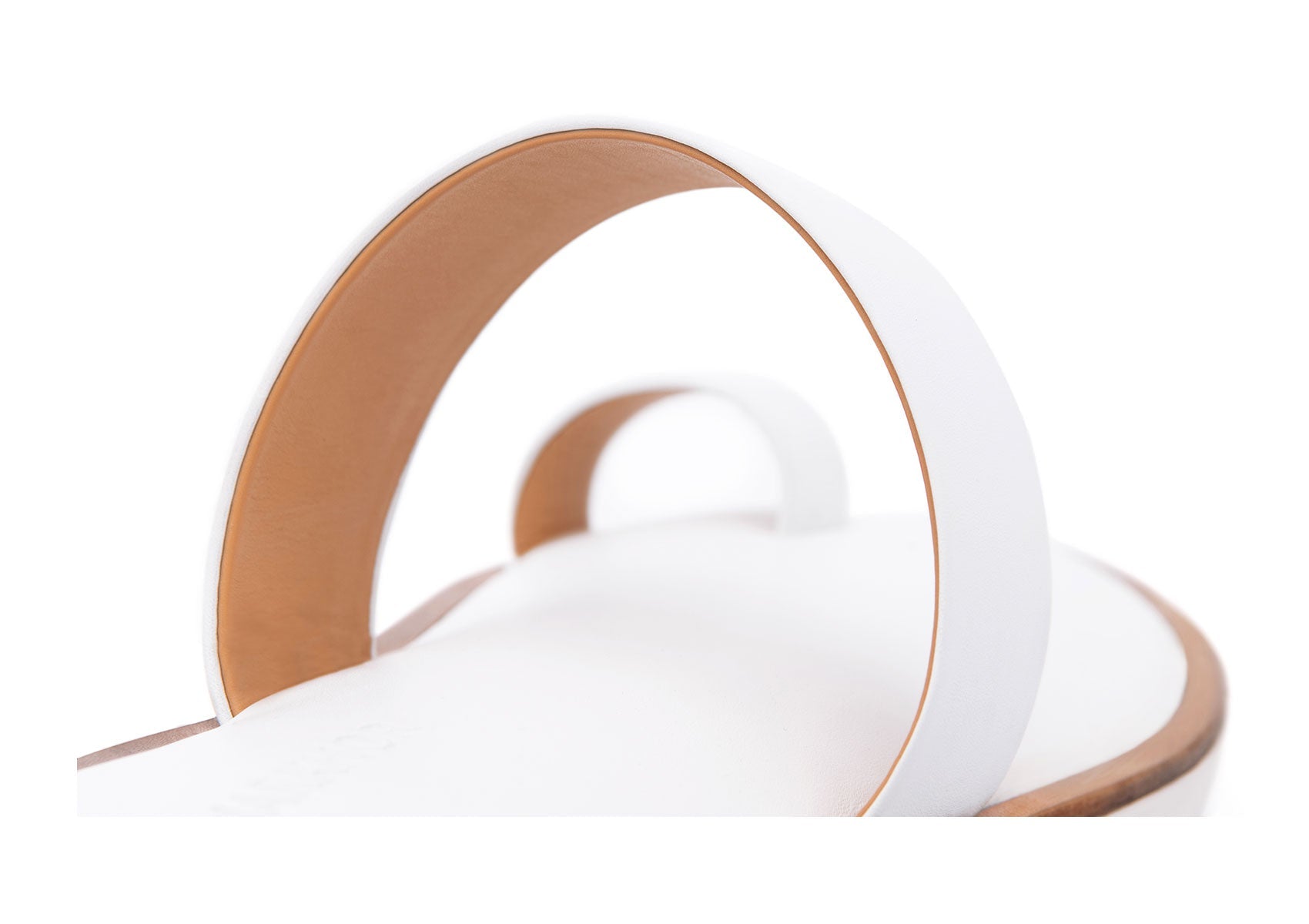 Toe Loop Slides (White)