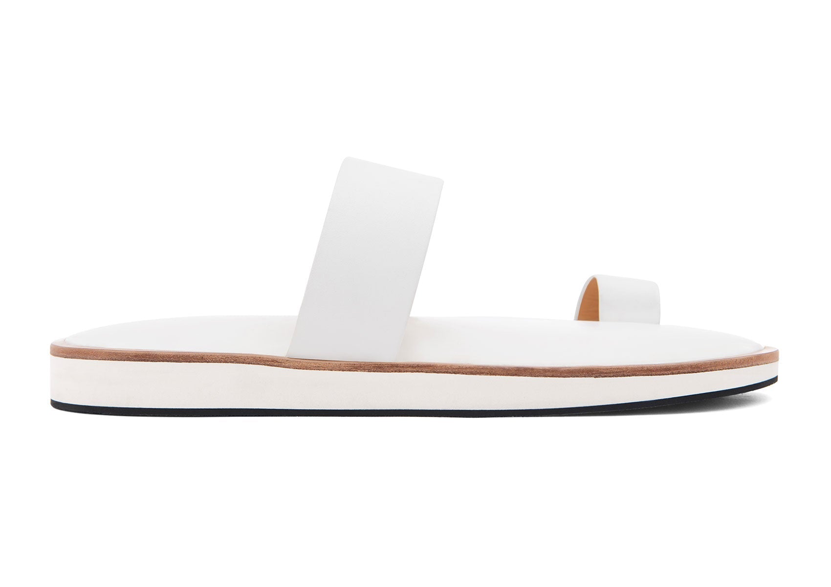 Toe Loop Slides (White)